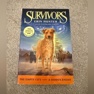 Hunter's Survivors Book with Orange and Blue Cover